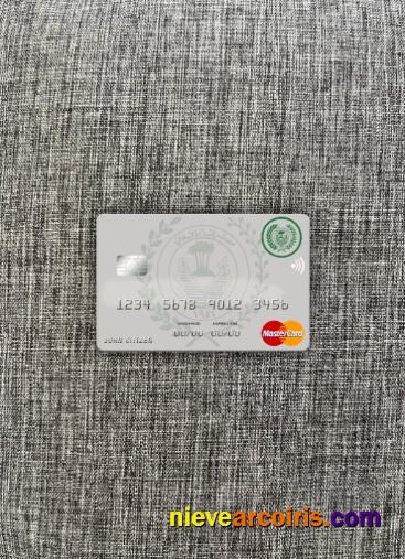 Iraq Rafidain Bank mastercard version 2 photolook